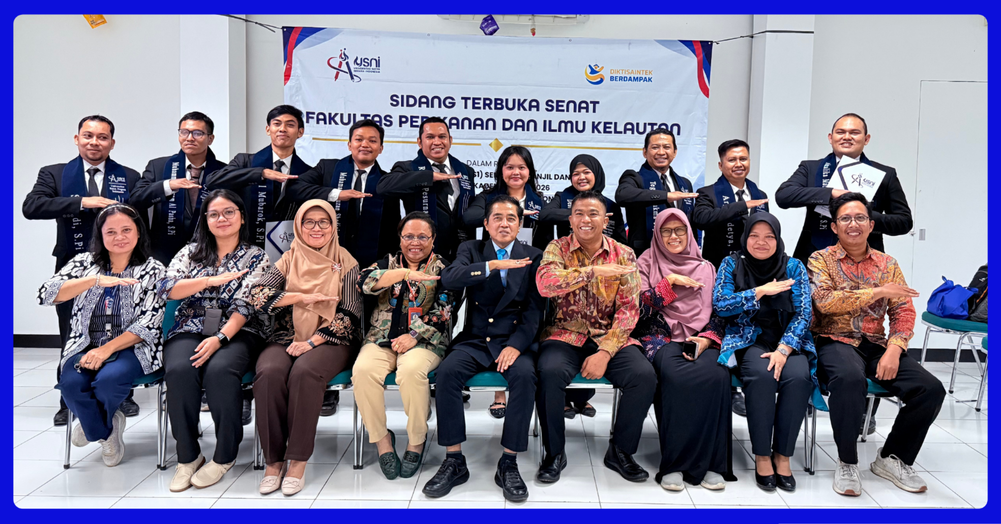 FPIK USNI Gelar Yudisium Semester Ganjil dan Genap TA 2025 hingga 2026
